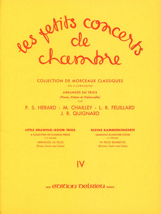 Louis R. Feuillard - Les petits concerts de chambre Vol.4