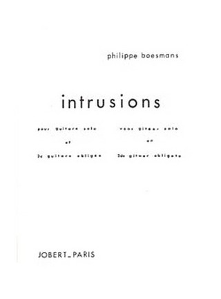 Philippe Boesmans - Intrusions