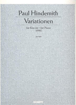 Paul Hindemith - Variationen