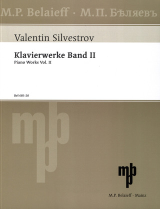 Valentin Silvestrov - Piano Works Vol. II