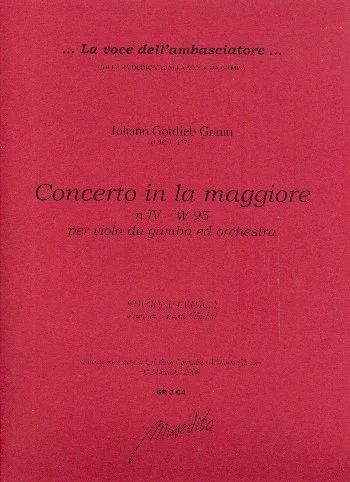 J.G. Graun - Concerto in la maggiore N. 4 W 95