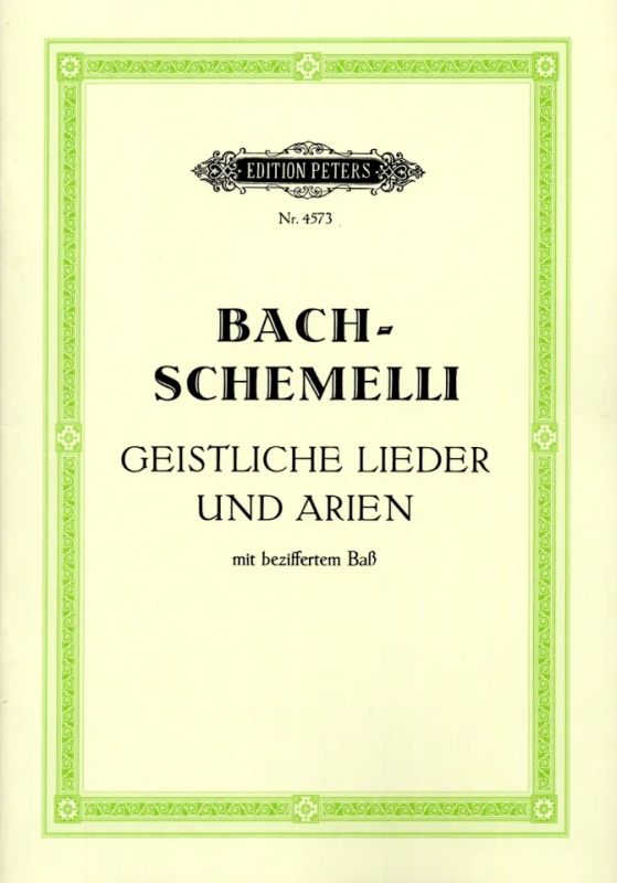 Johann Sebastian Bachet al. - 69 geistliche Lieder und Arien