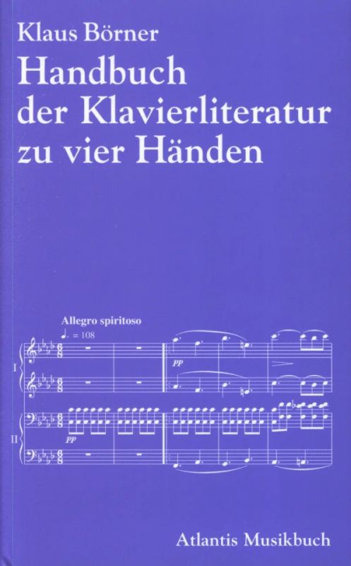 Klaus Börner - Handbuch der Klavierliteratur zu vier Händen