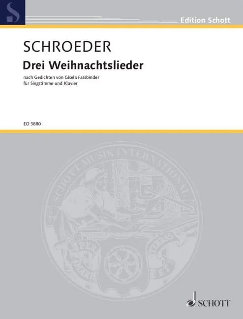 Hermann Schroeder - Drei Weihnachtslieder