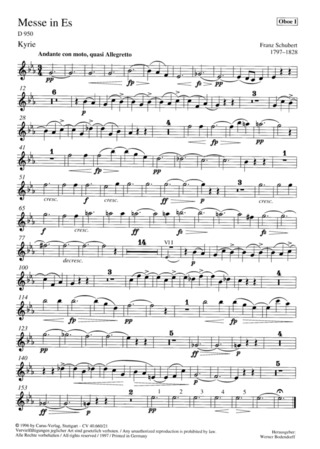Franz Schubert - Messe in Es