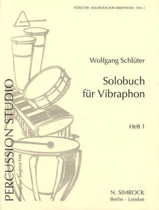 Wolfgang Schlüter - Solobuch für Vibraphon 1
