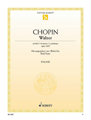 Frédéric Chopin - Valse La mineur