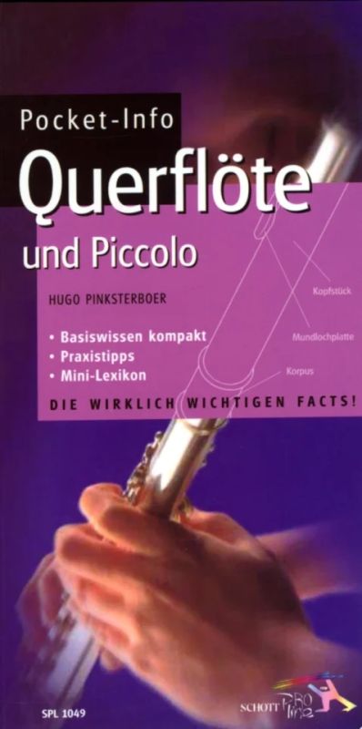 Hugo Pinksterboer - Pocket–Info Querflöte und Piccolo