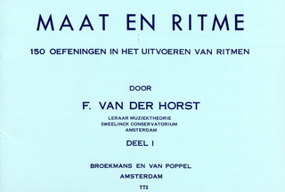 F. van der Horst - Maat en Ritme 1
