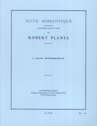 Robert Planel - Suite Romantique No.4 Valse Sentimentale