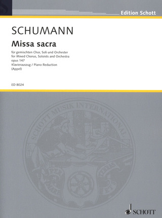 Robert Schumann - Missa sacra op. 147