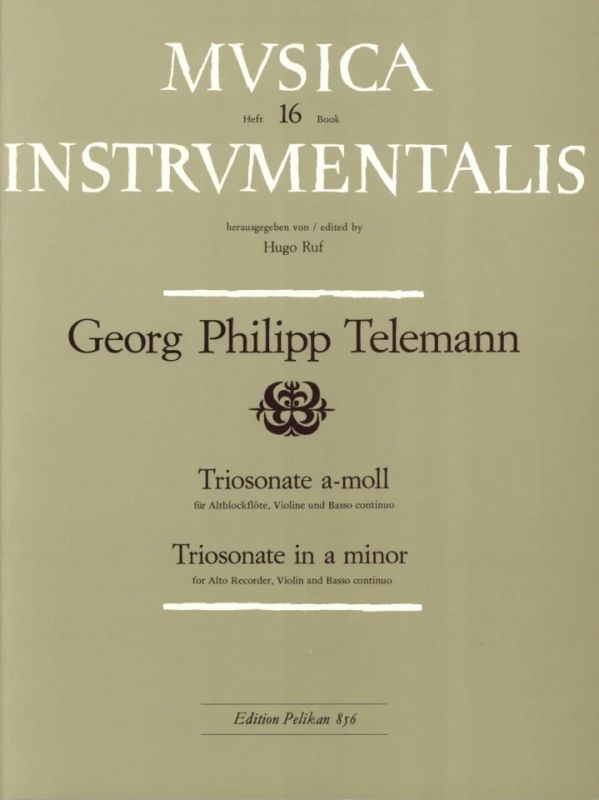 Georg Philipp Telemann - Triosonate a-moll TWV 42:a1