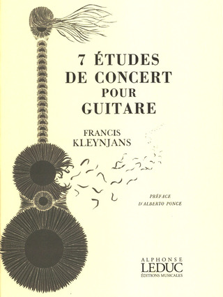 Francis Kleynjans - 7 Études de Concert