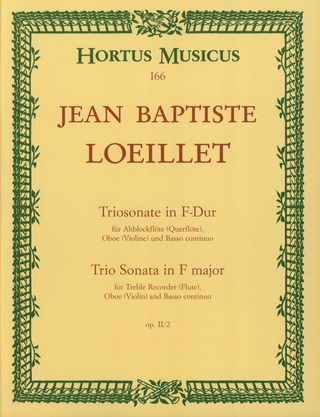 Jean-Baptiste Loeillet - Triosonate F-Dur op. 2/2
