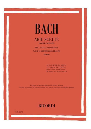 Johann Sebastian Bach - Arie Scelte Dalle Cantate