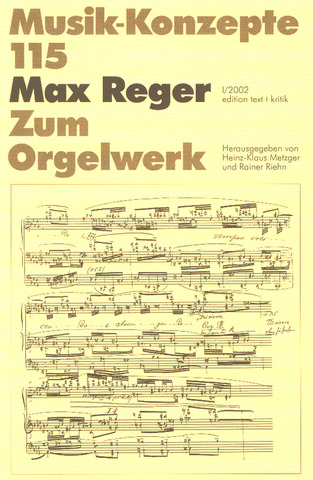Musik-Konzepte 115 – Max Reger