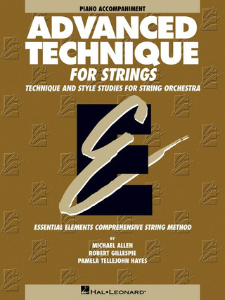 Michael Allen et al.: Advanced Technique for Strings – Piano Accompaniment