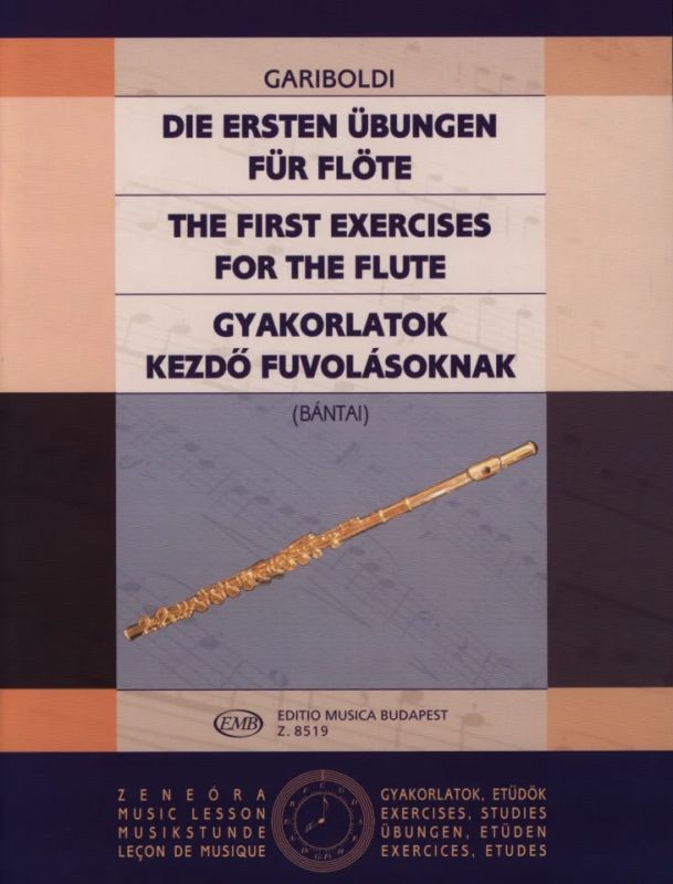 Giuseppe Gariboldi - The First Exercises for the Flute