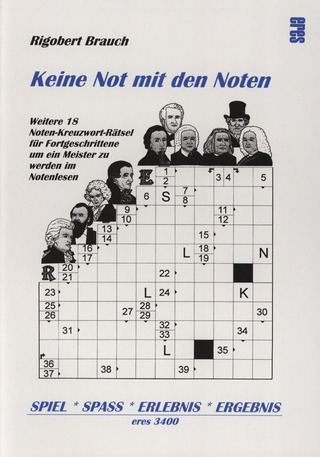 Rigobert Brauch - Noten-Kreuzwort-Rätsel 2