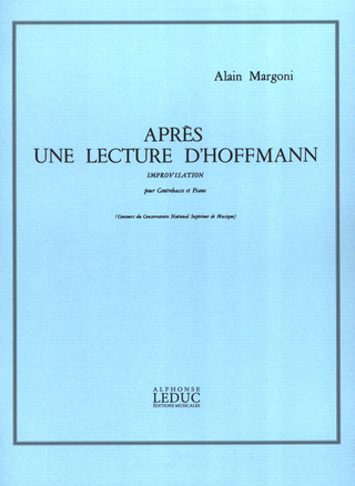 Alain Margoni - Apres Une Lecture D'Hoffmann