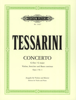 Carlo Tessarini - Concerto G-Dur op. 1/3