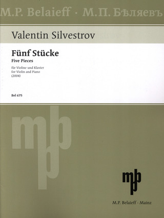 Valentin Silvestrov - Five Pieces