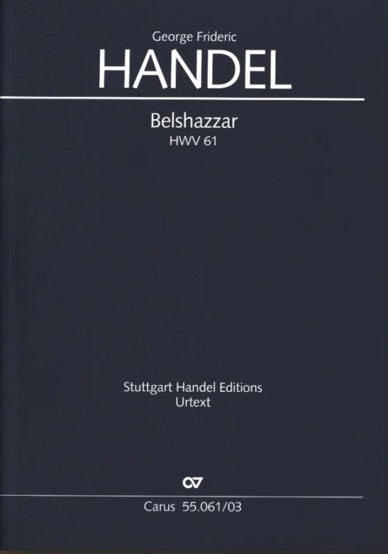 Georg Friedrich Händel - Belshazzar HWV 61