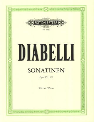 Anton Diabelli - Sonatinen op.151, op.168
