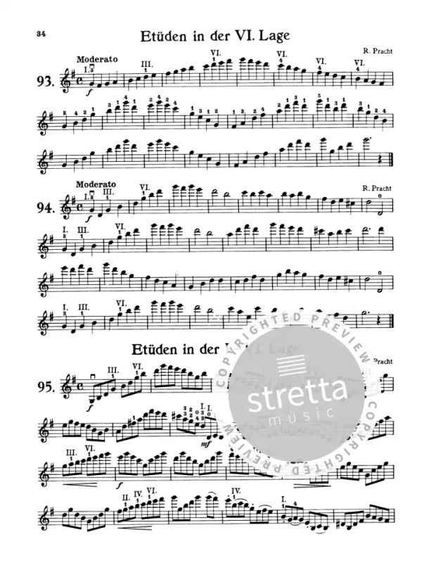 Robert Pracht - Neue Violin Etüden op. 15/4 (3)