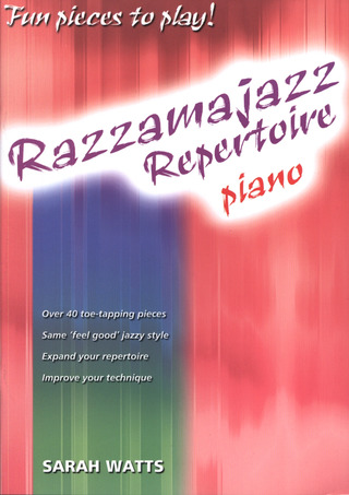 Sarah Watts: Razzamajazz Repertoire piano