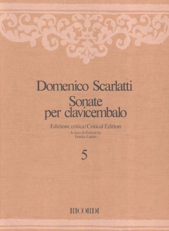 Domenico Scarlatti - Sonate per clavicembalo 5