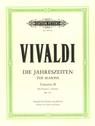 Antonio Vivaldi - Die Jahreszeiten – Konzert g-Moll op. 8/2 RV 315