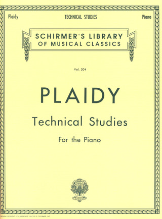 Louis Plaidy: Technical Studies