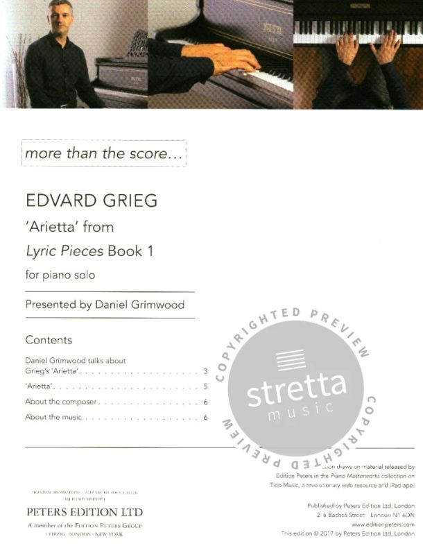 Edvard Grieg: Arietta (1)