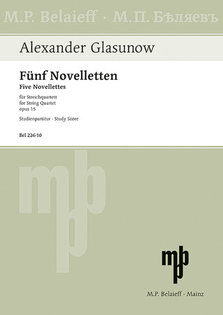 Alexander Glasunow - Fünf Novelletten