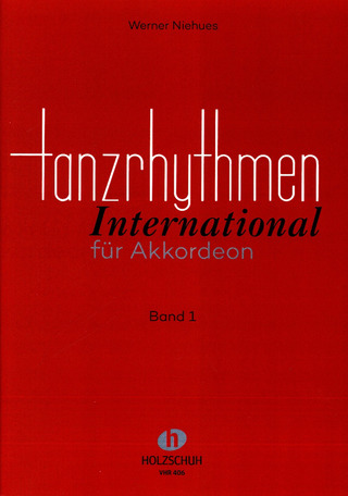 Niehues Werner - Tanzrhythmen international für Akkordeon