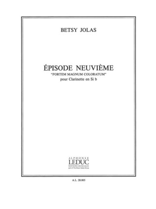 Betsy Jolas - Episode NO9