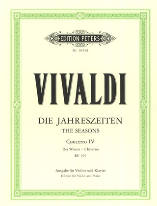 Antonio Vivaldi - Die Jahreszeiten – Konzert f-Moll op. 8/4 RV 297
