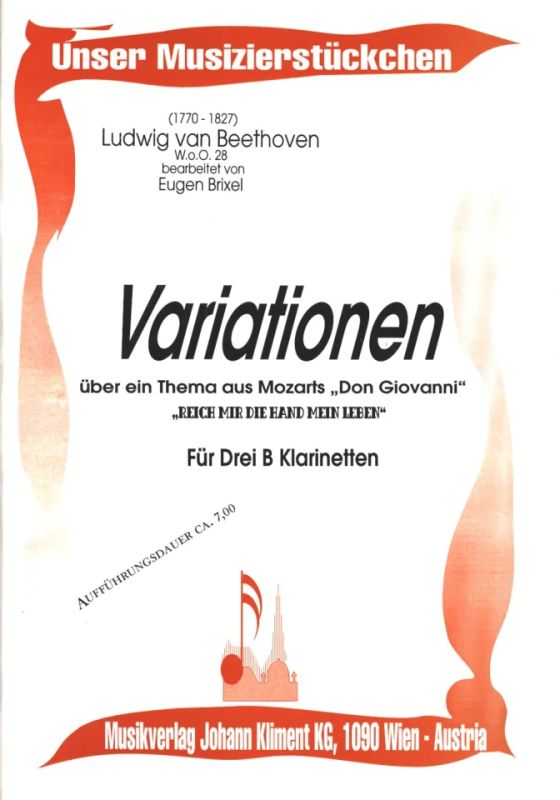 Ludwig van Beethoven - Variationen über ein Thema aus Mozarts "Don Giovanni"