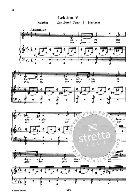 Nicola Vaccai: Metodo pratico di Canto Italiano – tiefe Stimme (2)