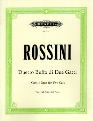 Gioachino Rossini - Duetto buffo di due gatti "Katzenduett"