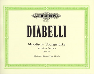 Anton Diabelli - Melodische Übungsstücke op. 149