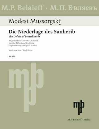 Modest Mussorgski - Die Niederlage des Sannacherib
