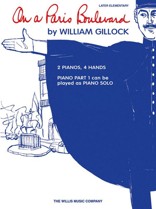 William Gillock - On a Paris Boulevard