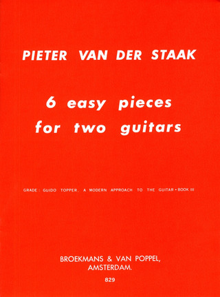 Pieter van der Staak - 6 Easy Pieces