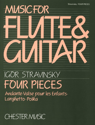 Igor Strawinsky - Four Pieces