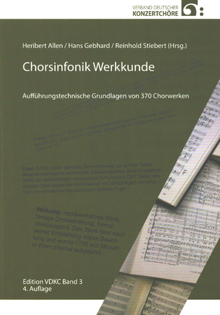 Hans Gebhard et al.: Chorsinfonik Werkkunde