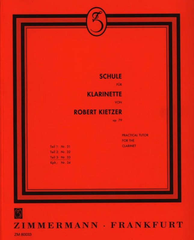 Robert Kietzer - Schule für Klarinette 3