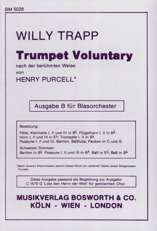 Jeremiah Clarke - Trumpet Voluntary
