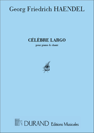 Georg Friedrich Haendel - Largo Mezzo-Piano En Fa (Xerxes